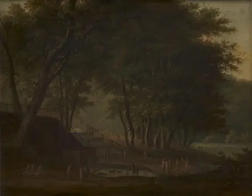 Kirsten Pils Kilde i Dyrehaven, by Unknown