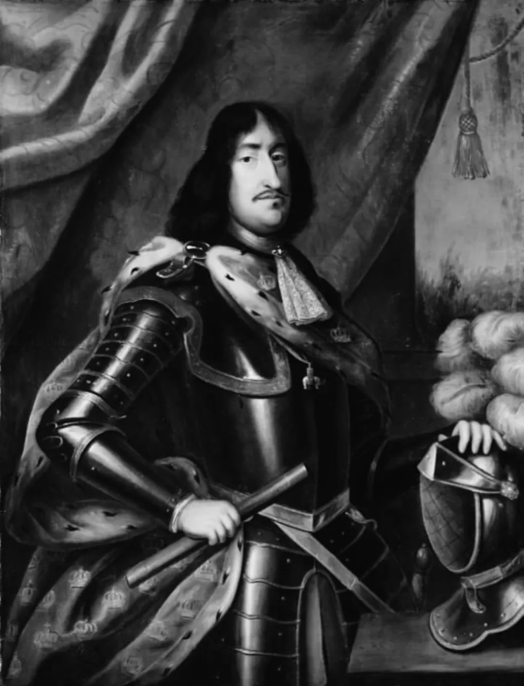 Kong Frederik III, by Unknown, oil