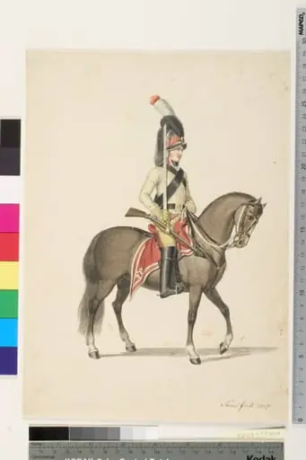 Kongelig hestegarde, by Unknown