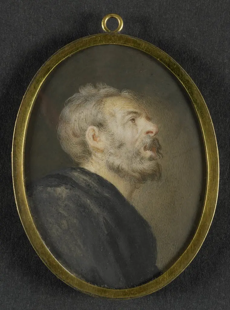 Kop van een oude man, by Unknown