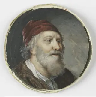 Kop van een oude man, by Unknown, 1750
