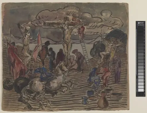Korsfæstelsen I, by Unknown