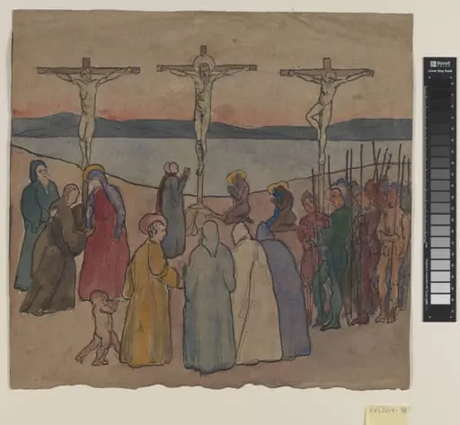Korsfæstelsen II, by Unknown