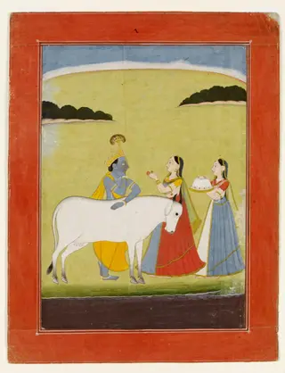 Krishna, by Unknown, 1760