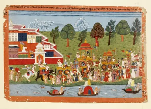 Krishna and Balarama, by Unknown