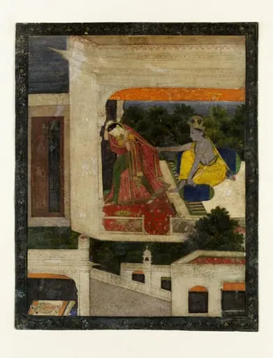 Krishna and Radha, by Unknown