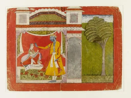 Krishna and Radha, by Unknown
