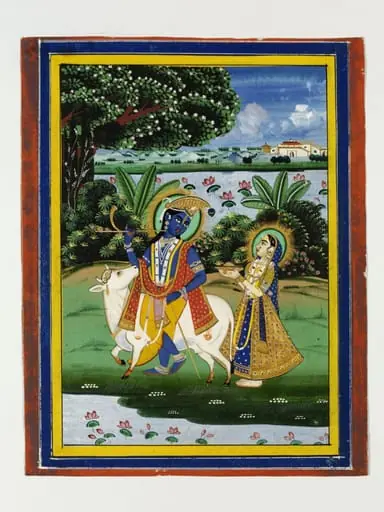 Krishna and Radha, by Unknown