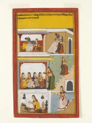 Krishna and Radha, by Unknown