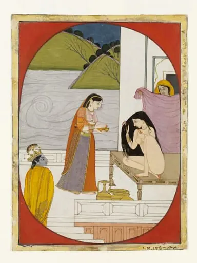 Krishna and Radha, by Unknown
