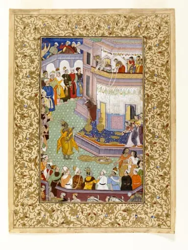 Krishna and Raja Bhishmaka, by Unknown