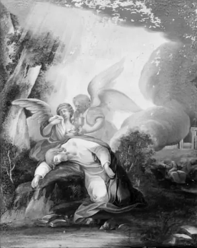 Kristus i Gethsemane, by Unknown