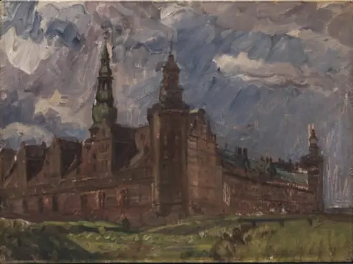 Kronborg set fra sydøst, by Unknown