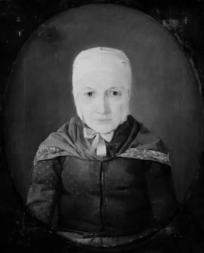 Kunstnerens mormoder, by Unknown
