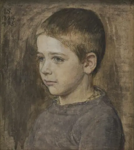 Kunstnerens søn, Peter, by Unknown