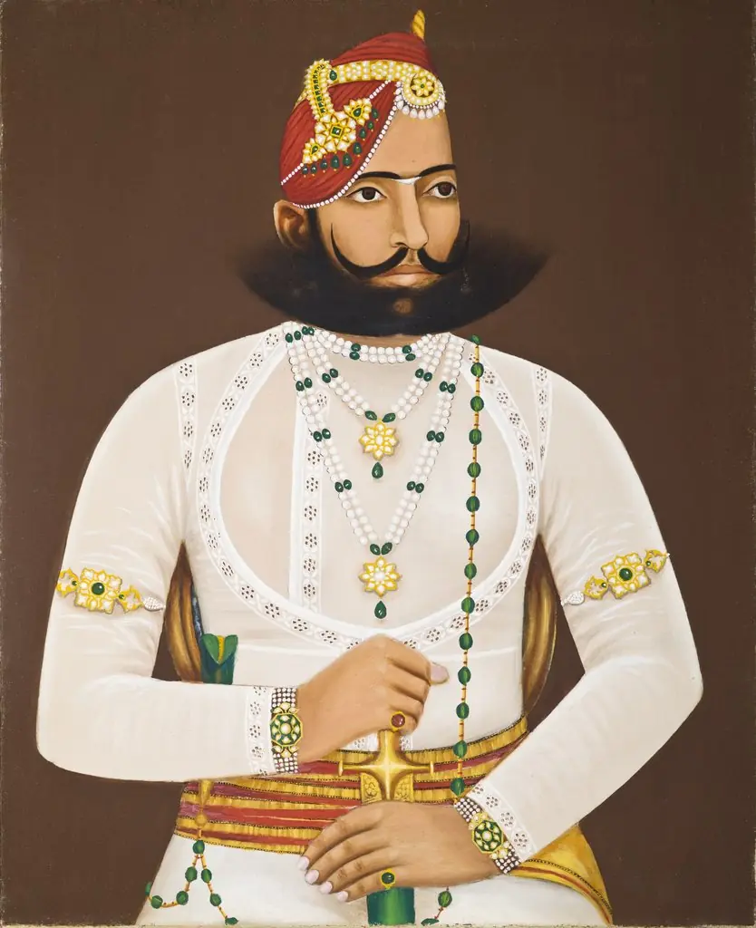 Kunwar Sabal Singhji (reigned 1848-1881), by Unknown
