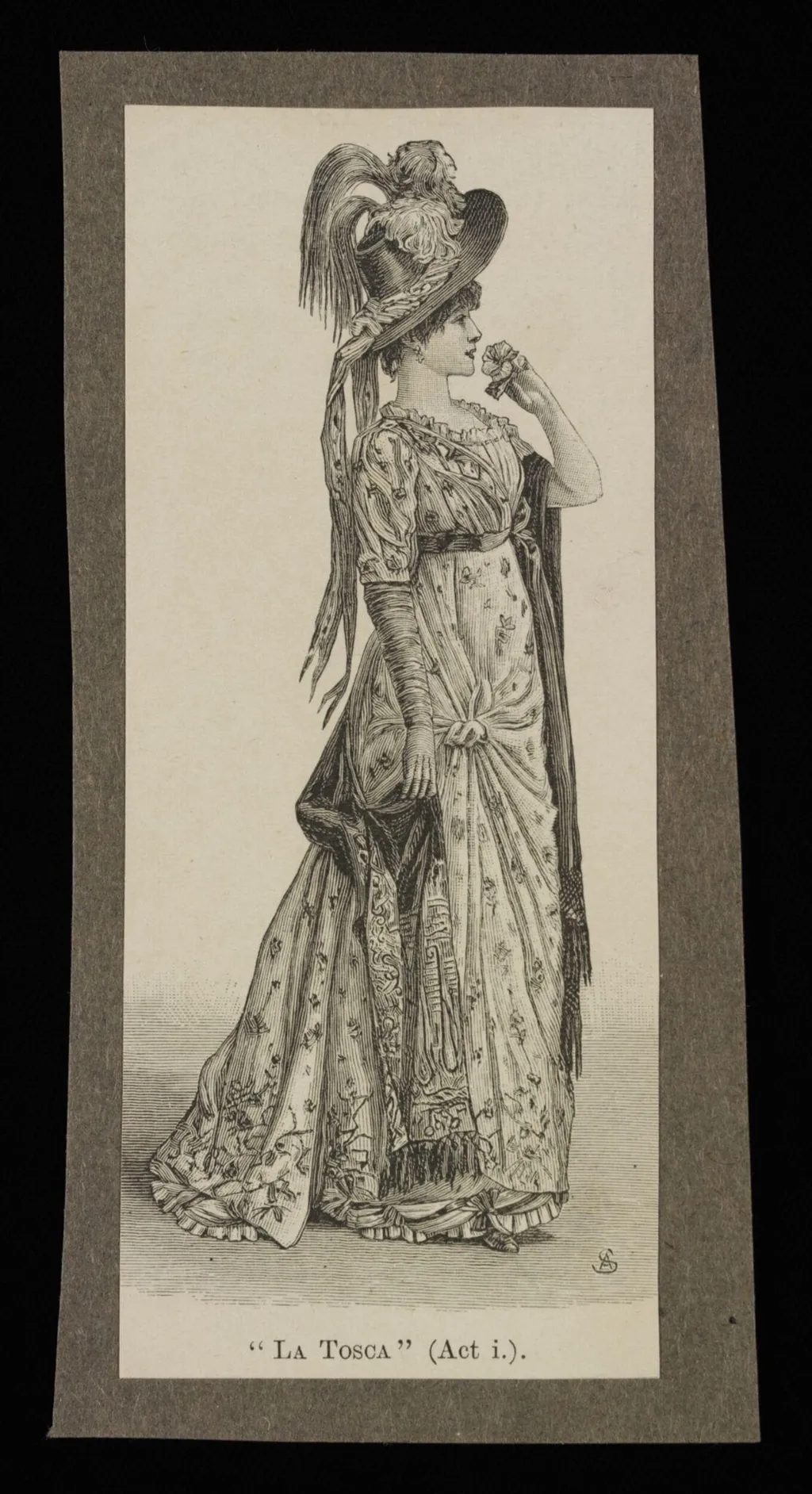 La Tosca, by Unknown, 1888