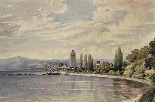 La Tour de Peliz a Geneva, by Unknown