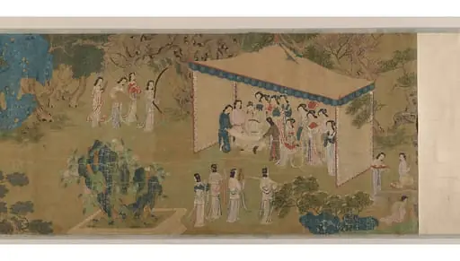 清   佚名   蘇蕙璇璣圖  卷|Lady Su Hui and Her Verse Puzzle, by Unknown, 1777