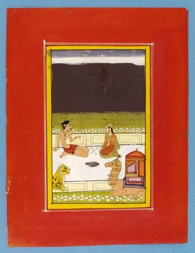 Laila and Majnun, by Unknown