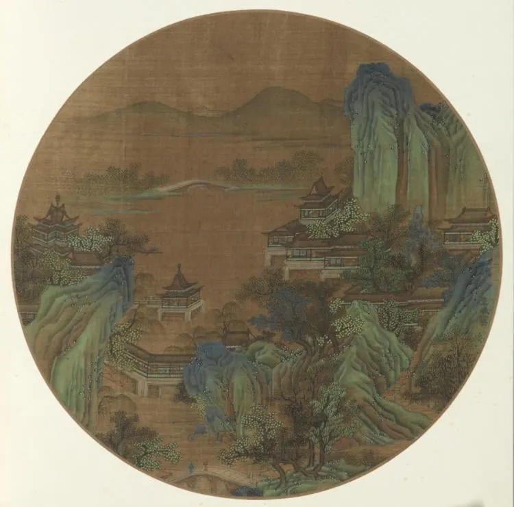 Lake Scene, by Unknown, unspecified, 1506