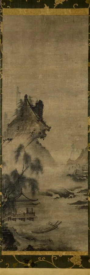 Lakeside Retreat, by Unknown, unspecified, 1500