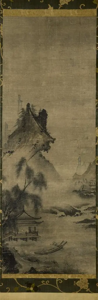 Lakeside Retreat, by Unknown