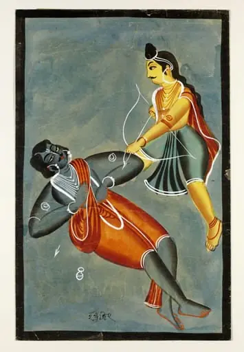 Lakshmana and Indrajit, by Unknown