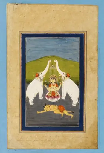 Lakshmi, by Unknown