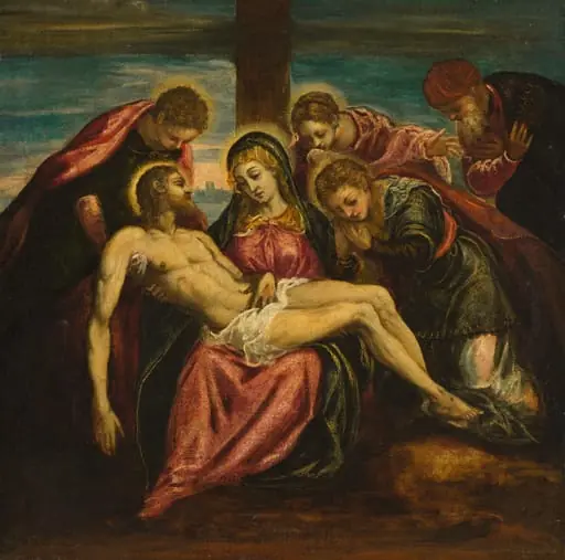 Lamentation, by Unknown, 1584