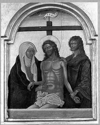 Lamentation of Christ, by Unknown, paint, 1500
