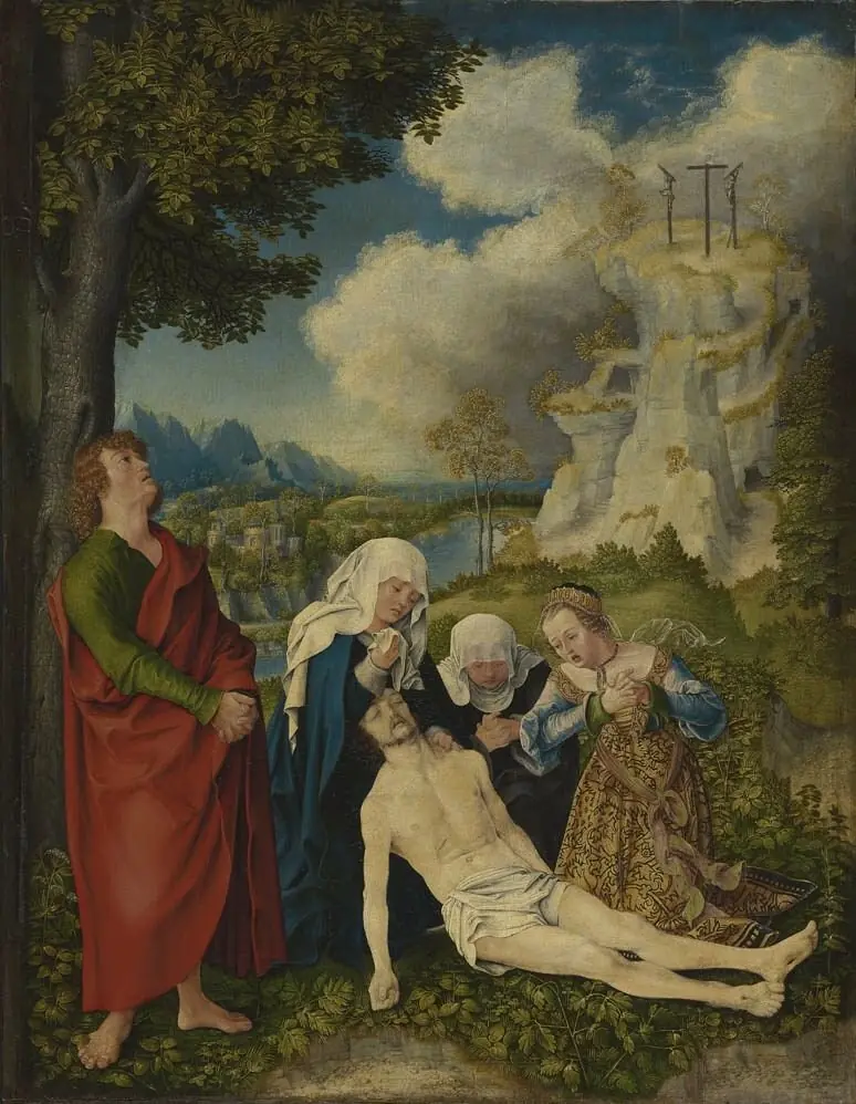 Lamentation of Christ, by Unknown