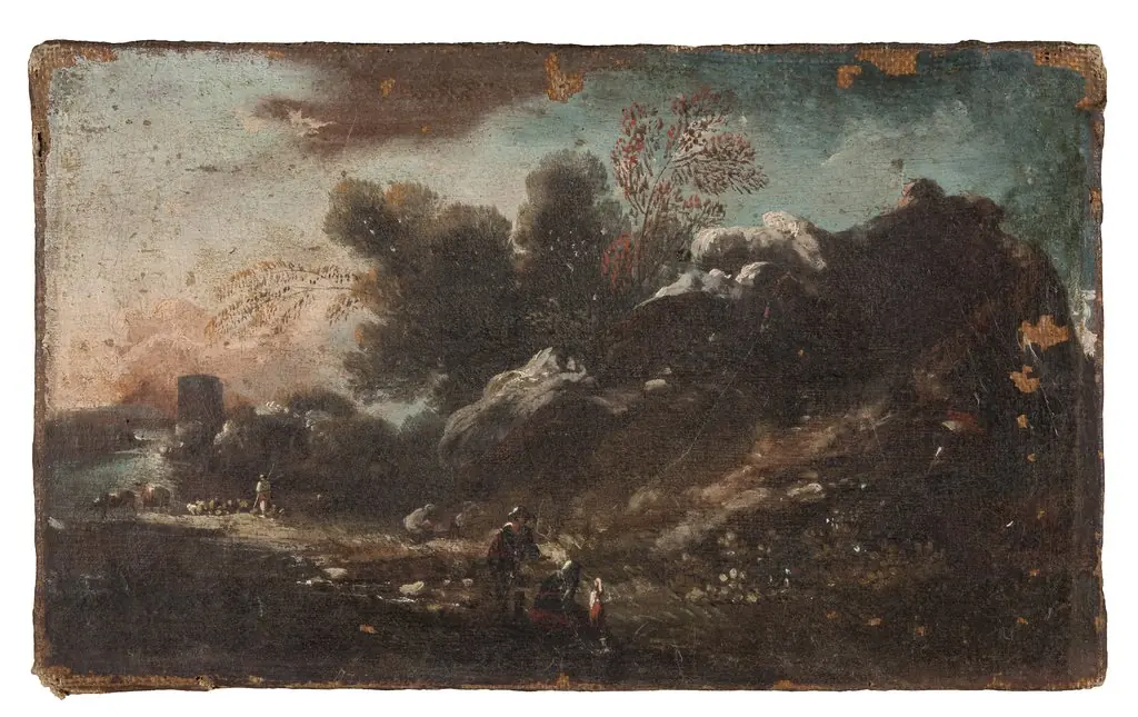 Landscape, by Unknown