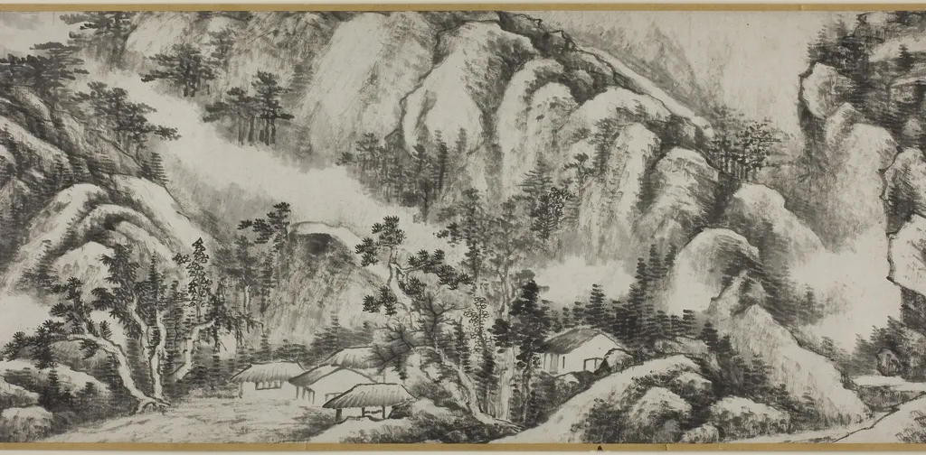 Landscape, by Unknown, unspecified, 1666