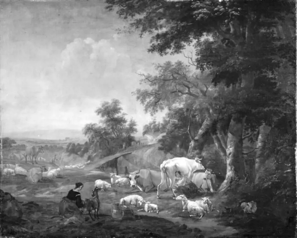 Landscape, by Unknown, unspecified, 1809