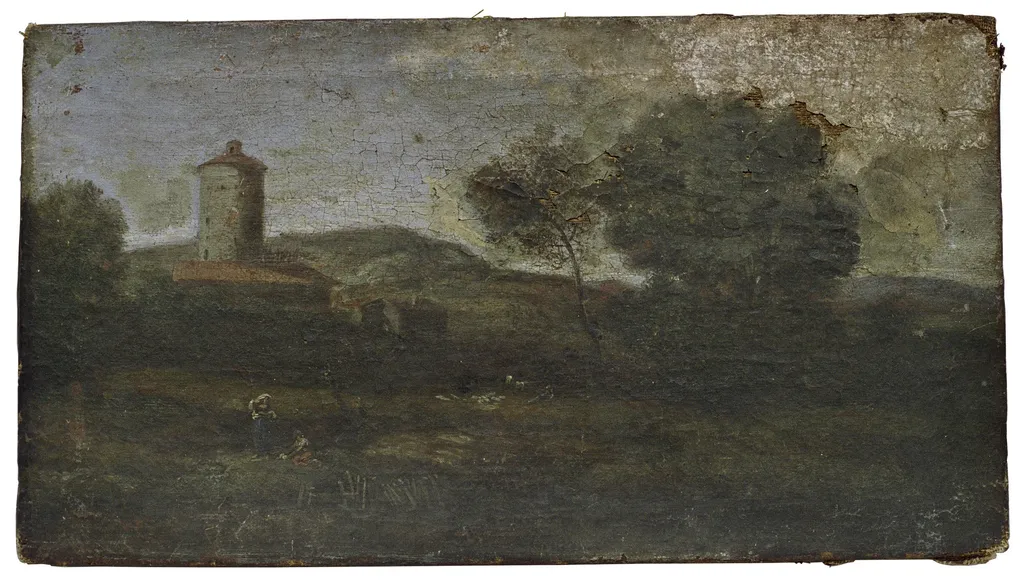Landscape, by Unknown, unspecified