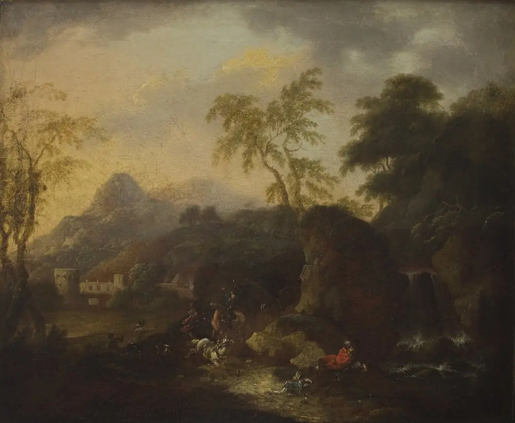 Landscape, by Unknown