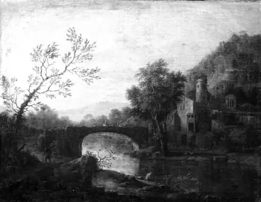 Landscape, by Unknown