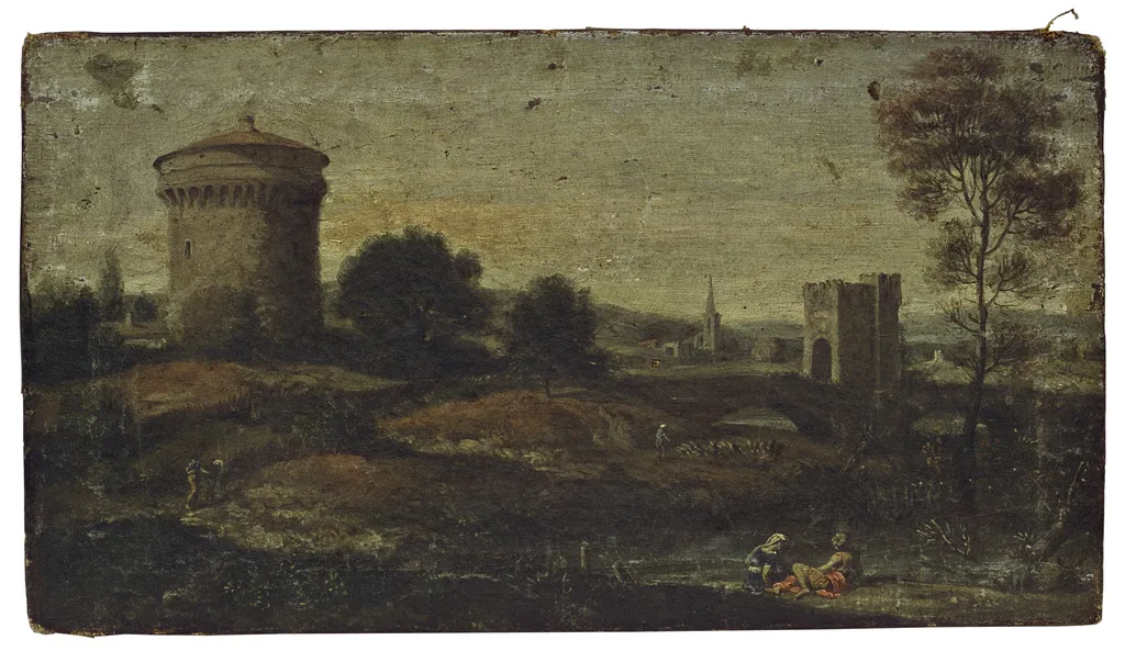 Landscape, by Unknown, unspecified