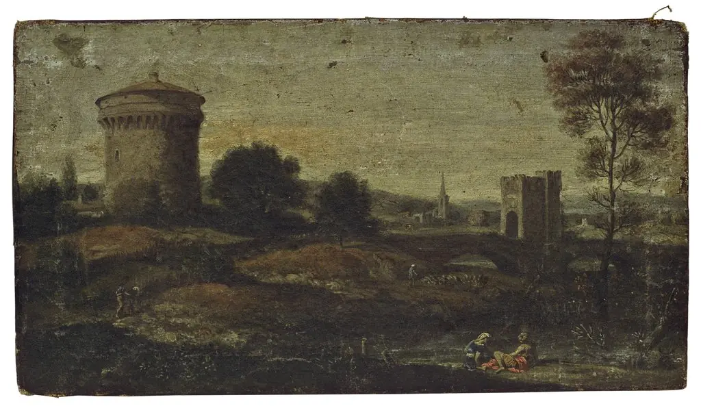 Landscape, by Unknown