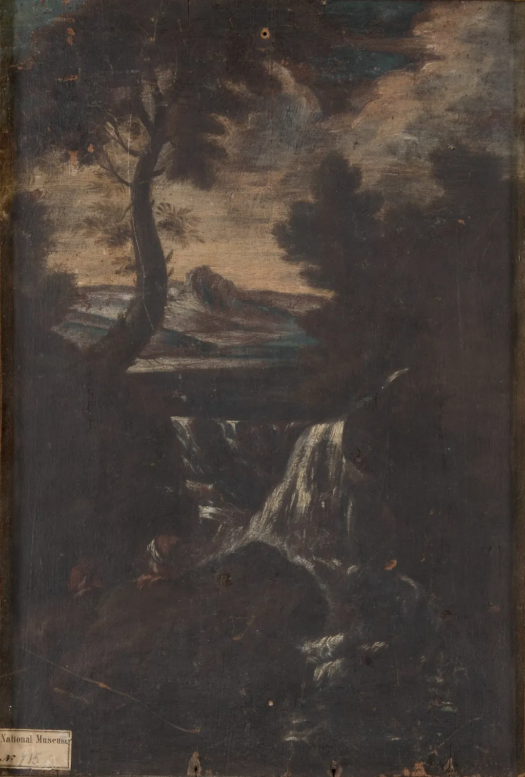 Landscape, by Unknown, oil