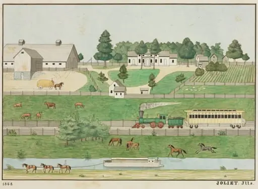 Landscape, Joliet, Illinois, by Unknown