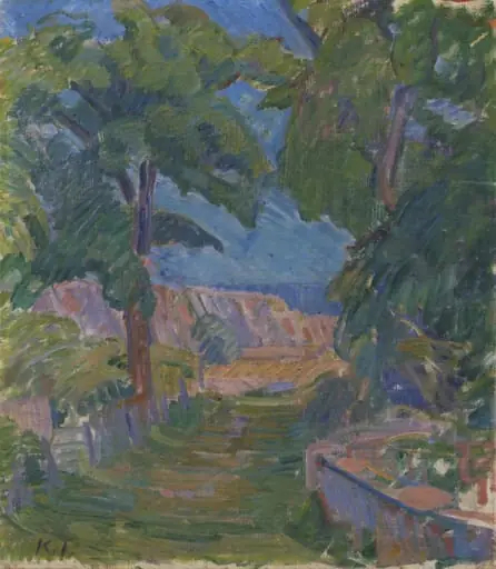 Landscape near "Mindet" on Christiansø, by Unknown