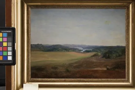 Landscape near Silkeborg, Jutland, by Unknown
