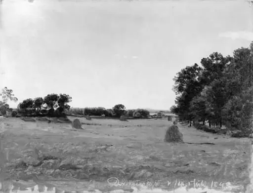 Landscape near the Manor of Dortheaslyst, by Unknown