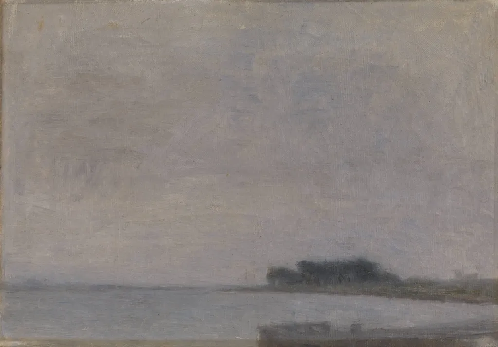 Landscape on the Island of Falster, by Unknown, unspecified, 1891