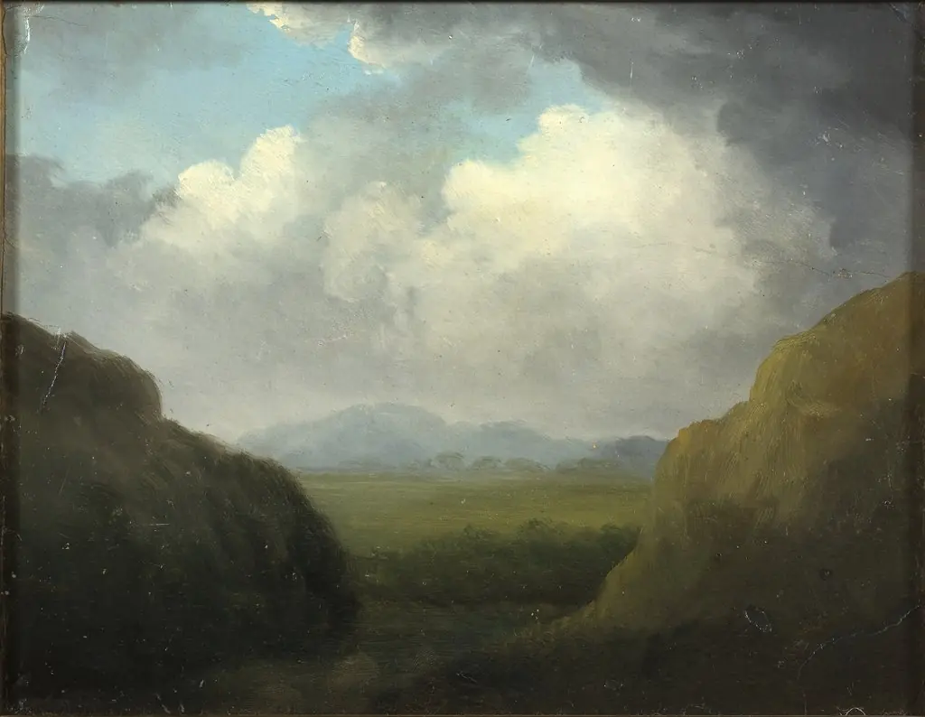 Landscape Sketch, by Unknown