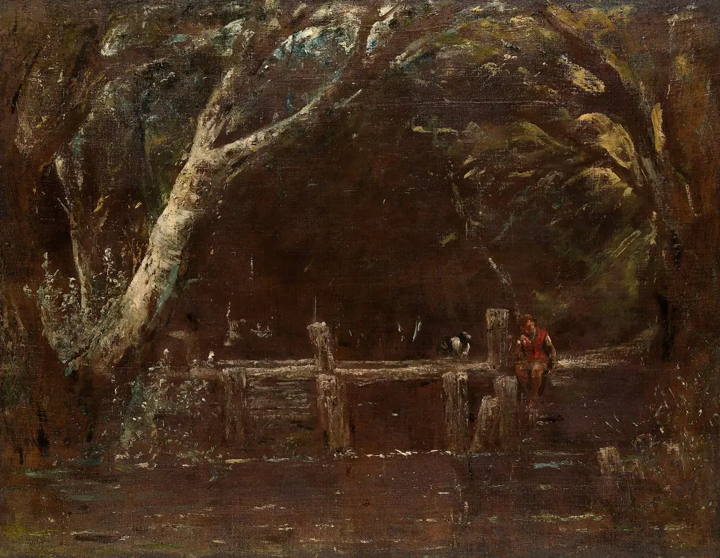 Landscape (The Lock), by Unknown