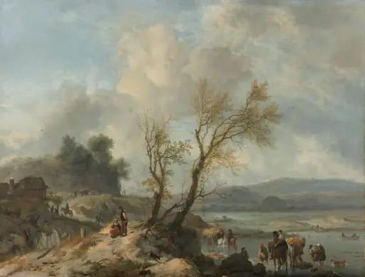 Landscape with a Sandy Path, by Unknown