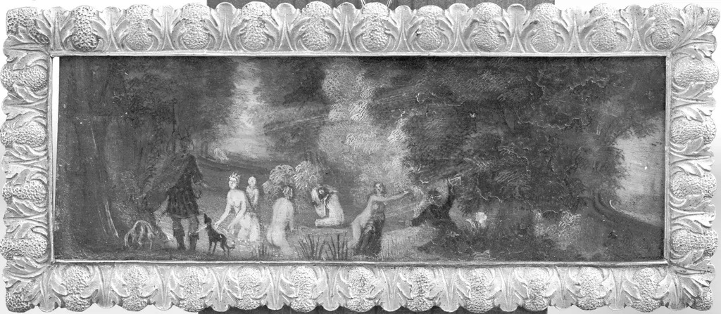 Landscape with Actaeon and Diana, by Unknown, unspecified, 1750